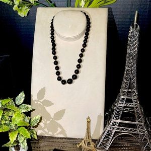 Authentic Morano Glass Heavy Stone necklace